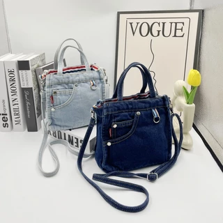 Saco De Ganga De Um Ombro Mini Bolsa Artística Para Compras Tote Versátil