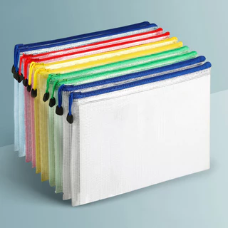 A4 grade saco de armazenamento à prova dwaterproof água transparente escritório saco contrato teste papel estudante supr