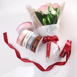 25mm 50 Jardas Rolo De Fita Presente Flor Embalagem Decoração Aniversário Festa De Casamento Renda