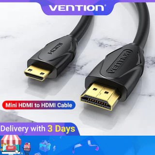 Vention Mini HDMI Para 2.0 Cabo Macho 1080P HD 4K 3D Adaptador De