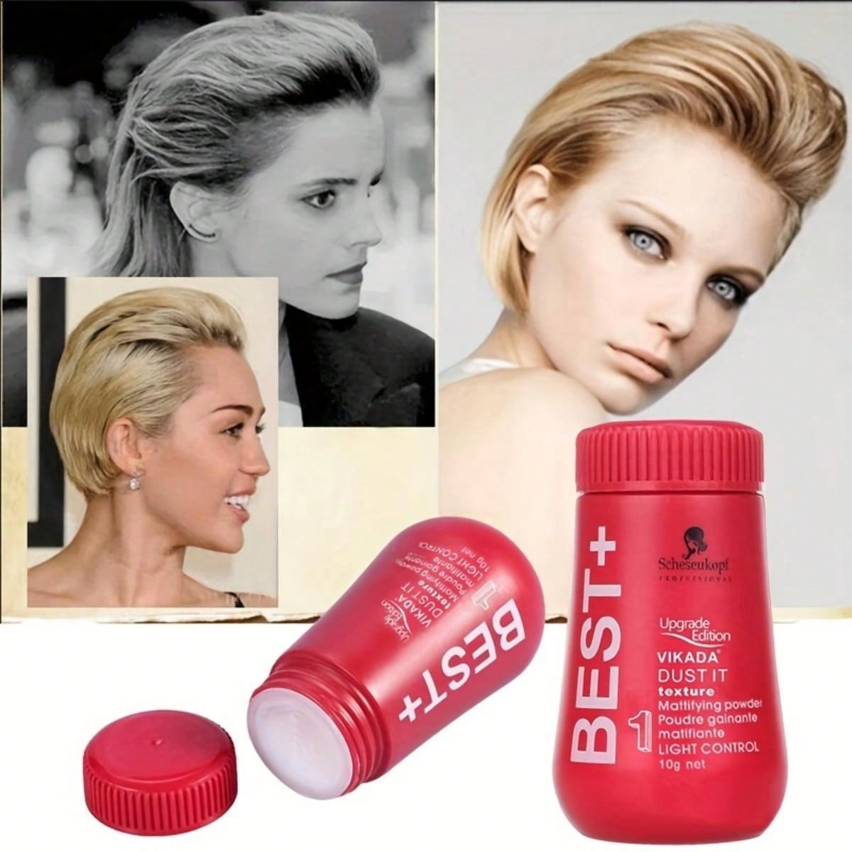 2Pcs Set Volumizing Hair Powder 20g Pó Fluffy Sem Óleo para Cabelos ...