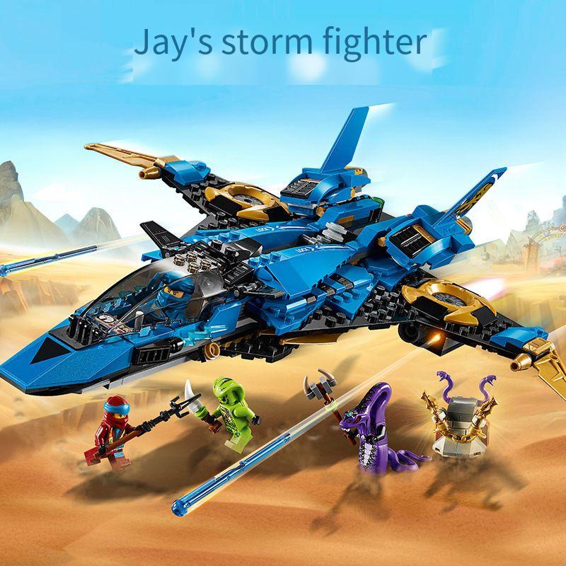 Bloco De Construção Phantom ninja Do Jie's storm fighter Criança Emenda Educativa Menino Presente