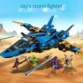 Bloco De Construção Phantom ninja Do Jie's storm fighter Criança Emenda Educativa Menino Presente