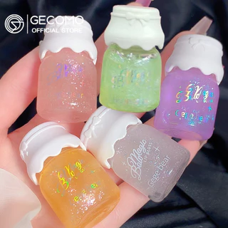 GECOMO Lip Oil , Nutritivo Lábios Secos , Mini Milk Pot Serum Gloss