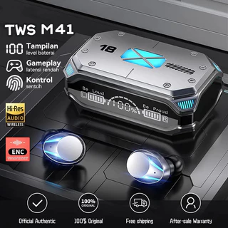 TWS M41 Fones De Ouvido Bluetooth Sem Fio Toque Inteligente Display LED Som Estéreo Para Smartphones