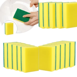 20/30 Pçs Esponja De Lavar Louça Cozinha Nano Esmeril Magia Limpo Esfregar Pote Ferrugem Manchas Focais Remoção Kit Esco