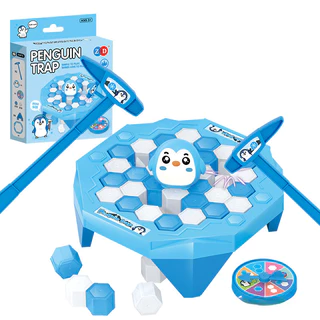 Quebra-Cabeça De Gelo Pequeno Pinguim Batendo Jogo Brinquedos Infantis Presentes Masculinos E Femininos Aniversário