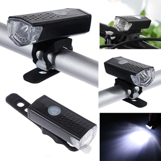 Luz LED Para Bicicleta , 10w , 800lm , 6 Velocidades , Recarregável Por USB , Farol De mountain bike , 1 Conjunto , Alto