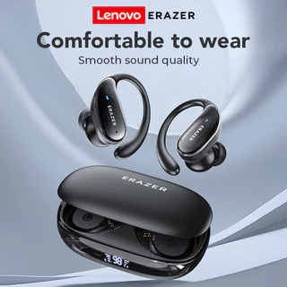 Lenovo Erazer XT80 PRO Fone De Ouvido Esportivo Sem Fio ANC Com Cancelamento De Ruído Inteligente LED Power Display Blue
