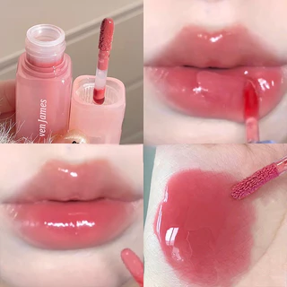 Grande Balde de Gelo Espelho Espelho de Gelo Esmalte Labial Hidratante de Longa Duração Brilho Labial Brilho Labial Brilho Labial Branco Fervendo Água Revelando Esmalte Labial Tender St