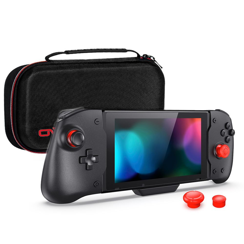 OIVO Controle Sem Fio Para Nintendo Switch , Controlador Portátil , Split Pad Pro (Preto) Ergonômico Modo Com Estojo De Transporte (Não OLED)