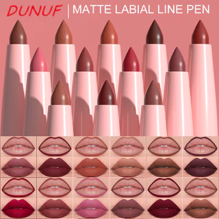 Delineador Labial Com 6 Pacotes , 12 Cores , À Prova D