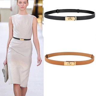 1pc Estilo Coreano Moda Casual Fivela De Bloqueio crossheads Padrão Couro Feminino Terno Decorativo Jaqueta Com Saia Cin