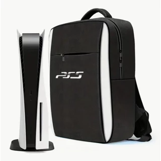 Mochila Para Console De Jogos Compatível Com PS5 , Bolsa Protetora De Transporte Sony Playstation5 De Armazenamento Disco Controladores E Mais Acessórios