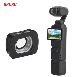 BRDRC Filtro Magnético De Lente De Ângulo Amplo Para Câmera Gimbal DJI Osmo Pocket 3 Handle Extender FOV A 112 ° Angular Obter Mais Acessórios Fotografia De Cena