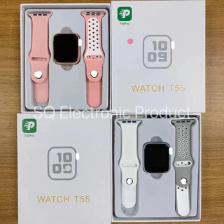 2024 Novo T55 T500 & T500 + Relógio Smartwatch Bluetooth PK X8 Y68