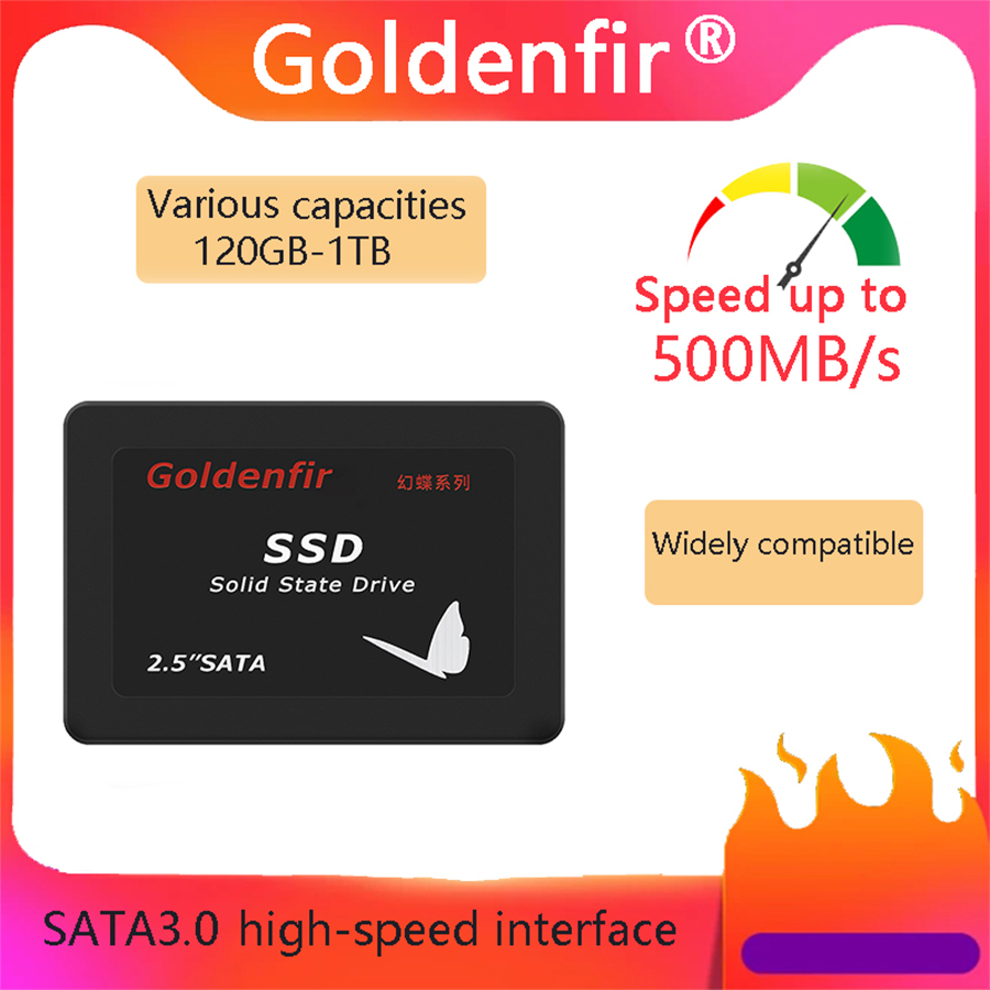 Goldenfir SSD SATA Com Unidade De Estado Sólido Integrada Para laptops