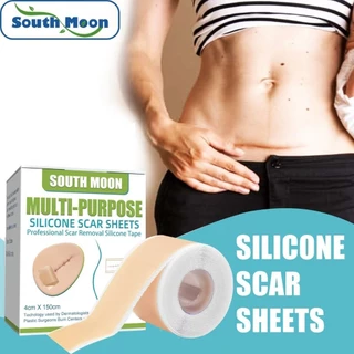 Adesivo Cirúrgico Para Cicatriz South Moon Feito De silicone Clareia E Repara A Pele Suaviza Reduz Cicatrizes