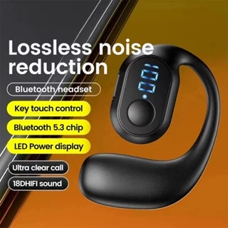KY2pro Gancho De Orelha Sem Fio Fones De Ouvido Bluetooth 5.3 Mini Handsfree À Prova Dwaterproof Água Esporte Música Fon