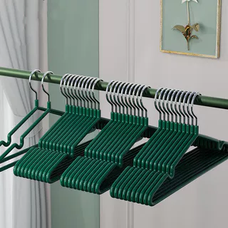 1pcs Cabide Adulto Novo Estilo Cabide Plástico Antiderrapante Cabide Metal Antiderrapante Roupas Sem Costura Cabide Roupa Cabide