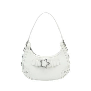 Saco Casual Estilo Crescente Estilo Crescente Saco Casual de Moda Saco Casual de Ombro Star Hot Girl Underarm Bag Fêmea