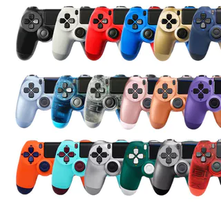 Controlador PS4 P4 Sem Fio Bluetooth P4 De Dupla Vibração Para P4/P3/PC