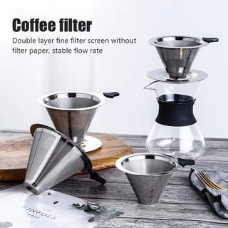 A Tela De Filtro Fino De Dupla Camada Do De Café É Fácil De Limpar
