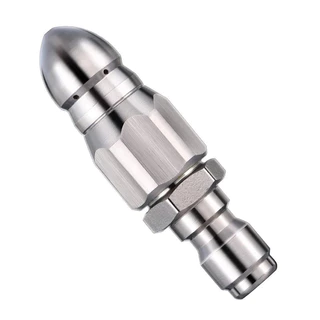 Bocal De Limpeza De Drenagem De Esgoto De Alta Pressão Com Plugue Rápido De 1/4 " , Acessórios Para Máquina De Lavar , B