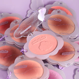Kahill Soft Cloud Blush Cor Natural Púrpura Fêmea Monocromática Sombra De Contorno Portátil