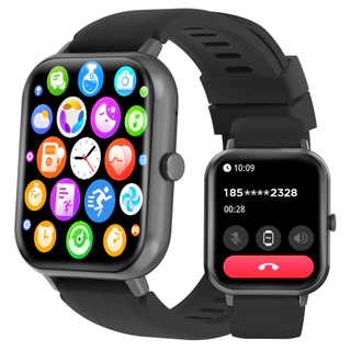 2024 Smartwatch Relógio Inteligente Para Homens E Mulheres (Atender/Fazer Chamada) 1.83 " Tela Sensível Ao Toque Pulseir