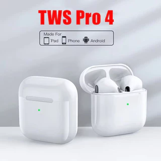 Novo Pro4 Fones De Ouvido Sem Fio Bluetooth 5.3 Esporte Fone Com Microfone Caixa Carregamento Para Todos Os smartphones