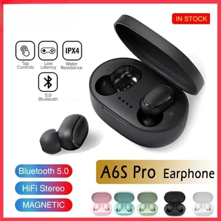 A6S Sem Fio Bluetooth Fones De Ouvido Estéreo Esporte Cancelamento Ruído A6S TWS Fone Música Para O Telefone