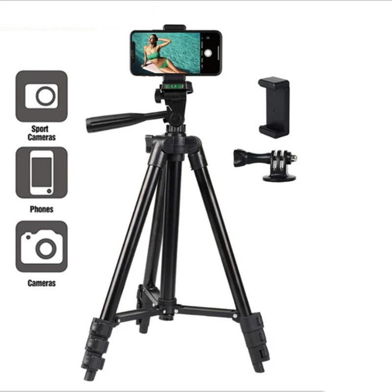 Telefone Câmera Tripé De & Selfie Stick Extensível Esportiva Suporte De ...