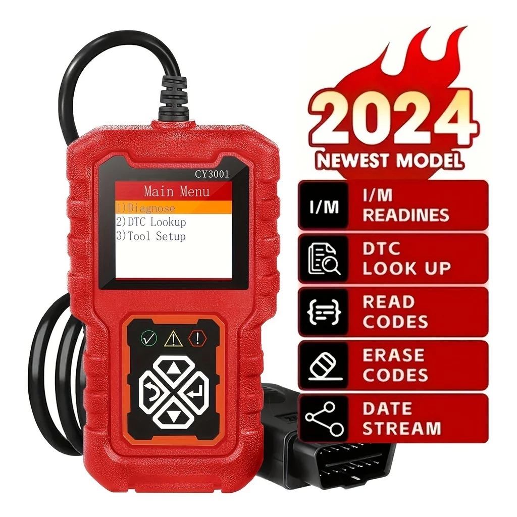 Leitor de Código de Diagnóstico Scanner OBD2 Apagar Falha Motor para Todos os Carros