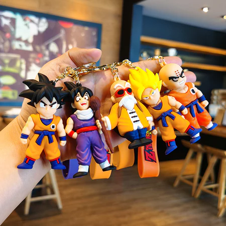 chaveiros infantis dragon ball z