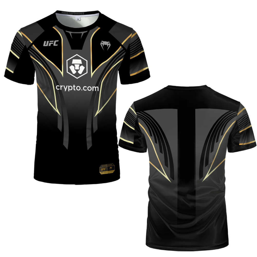 2024 Camiseta de competição de combate de verão Homens Mulheres Impressão 3D Top Summer Mesh Round Neck Fan Sportswear Homens Outdoor Short-Sleeved Top