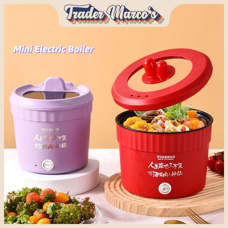 Mini Panela Elétrica Portátil De Arroz Pequena De Cozimento Multifuncional De Macarrão Instantâneo