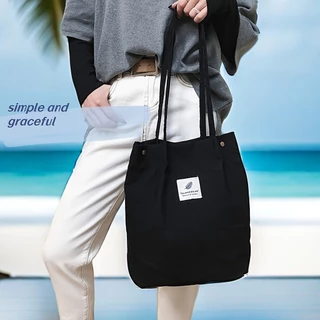 Estilo Rua Atmosfera Simples De Letras De Moda Feminina Conveniente Bolsa De Ombro Universitário De Viagem Leve