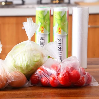 30cm * 20CM * 50 peças envoltório aderente saco de manutenção fresca atacado pe grau alimentício descartável cozinha dom