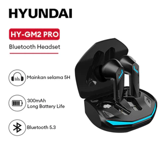 Hyundai GM2 PRO Fones De Ouvido Para Jogos Bluetooth Baixa Latência Intra-Auricular À Prova D