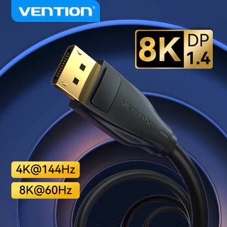 Vention DP 1.4 Cabo 8K Ultra HD Resolução 1080P 240Hz Alta Taxa De Atualização Gaming Macho Para