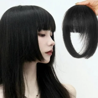 Moda Mulher Selfs Princesa Peruca Clipe Costeletas Franja Hime Corte Penteados Para Menina Doce E Bonito Lolita Cosplay