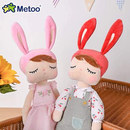 Metoo 13" Boneca Pelúcia Kawaii: O Presente Perfeito para Bebês e Crianças!
