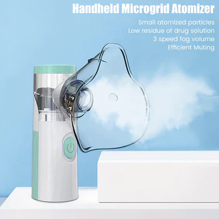 Nebulizador De Malha Silenciosa Médica , Inalador De Asma Portátil , Atomizador , Cuidados De Saúde Para Crianças , Mini