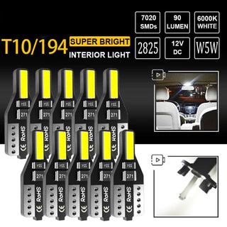 4 PCS Novas Lâmpadas T10 Led Car Interior Canbus Sem Erros W5w 194 168 De Cunha Lateral Para Automóvel Lâmpada De Estilo