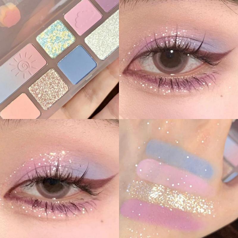 Paleta de Sombra de Venda a Quente Sombra de Baixa Saturação Matte Pure Desire Style Daily Light Makeup Green Eyeshadow