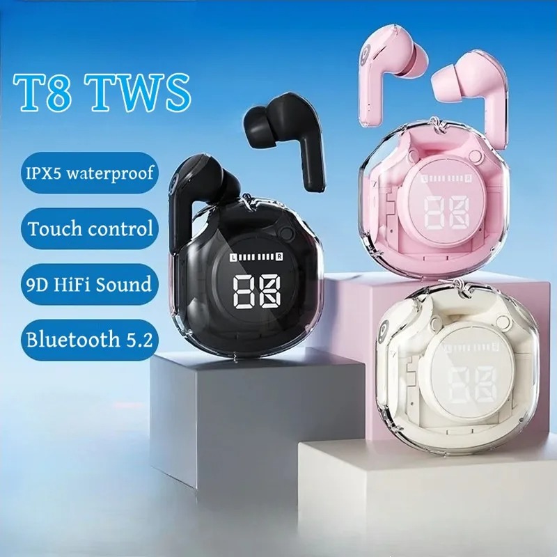 Air39 Linhas Fone De Ouvido Bluetooth Com Visor Digital LED Hifi Enc 5.3 Fones Intra-Auriculares Sem Fio Para Xiaomi Huawei iPhone