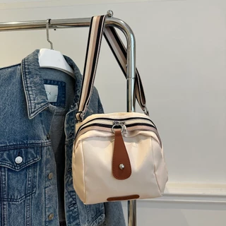 Sólida Cor Simples Saco Pequeno de Um Ombro Saco Oxford de Moda Oxford de um ombro Saco Leve Diário