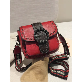 Bolsa para o ombro Ladies Fashion Cross-body Bag, Retro All-match Bolsa para o ombro destacável