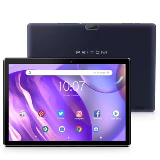 Tablet PRITOM 10 Polegadas Android 2 GB 64 GB 512 Expansível Quad-Core Tela HD IPS Câmera Dupla 6000mAh